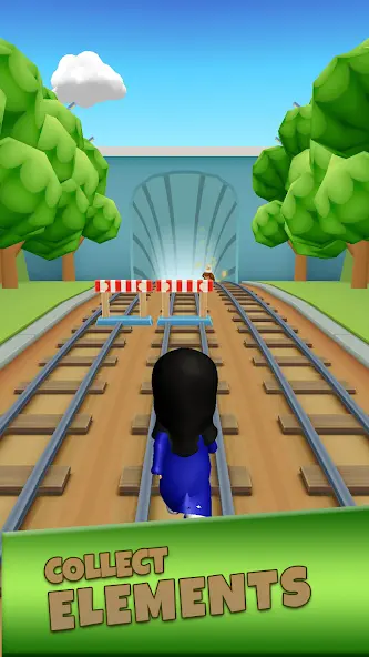 Alphabet Rush character