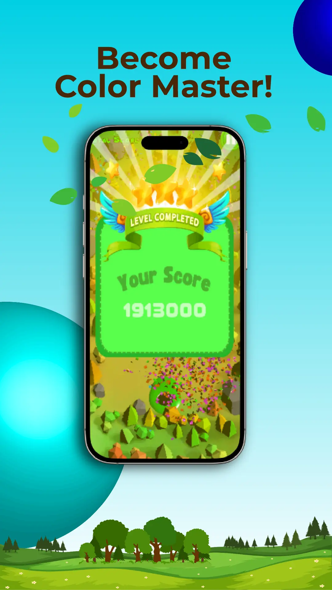 Color Quest level complete