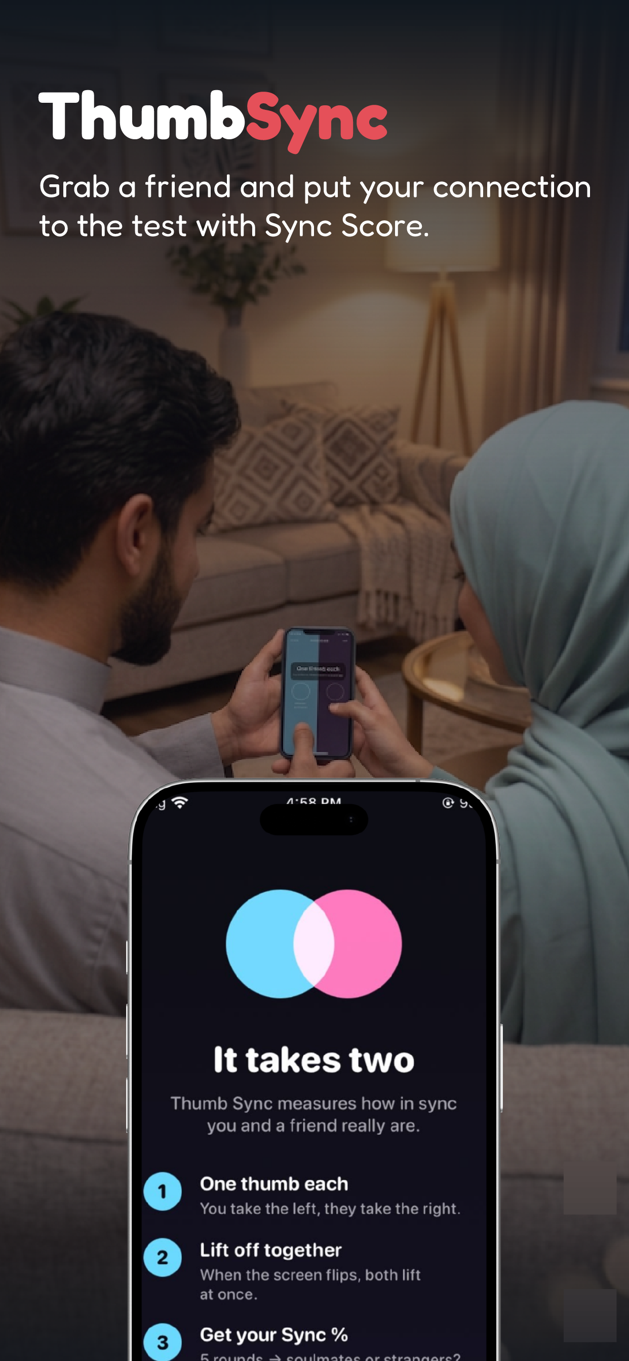 Thumb Sync home