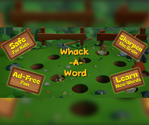 Whack-A-Word hero screenshot